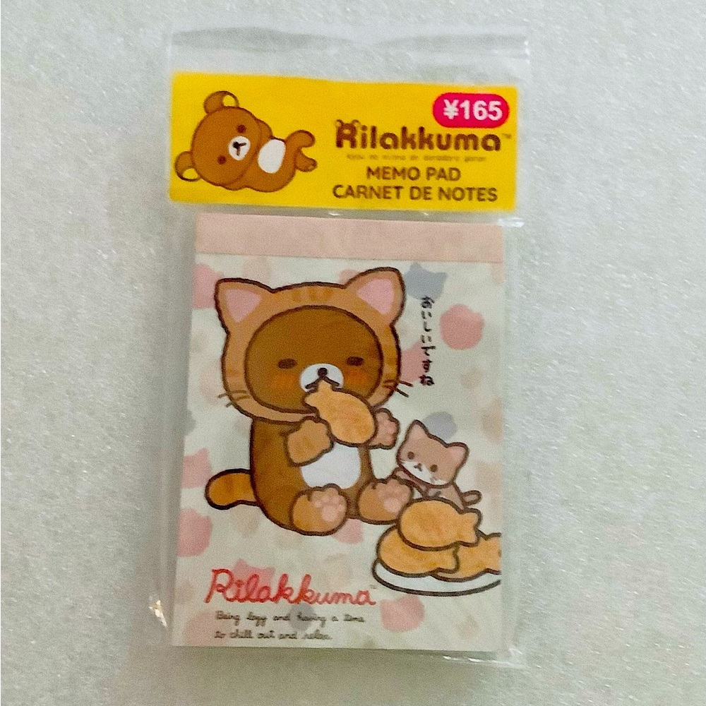 Rilakkuma 50 sheets memo pad